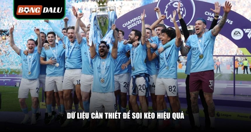 Dữ liệu cần thiết để soi kèo hiệu quả