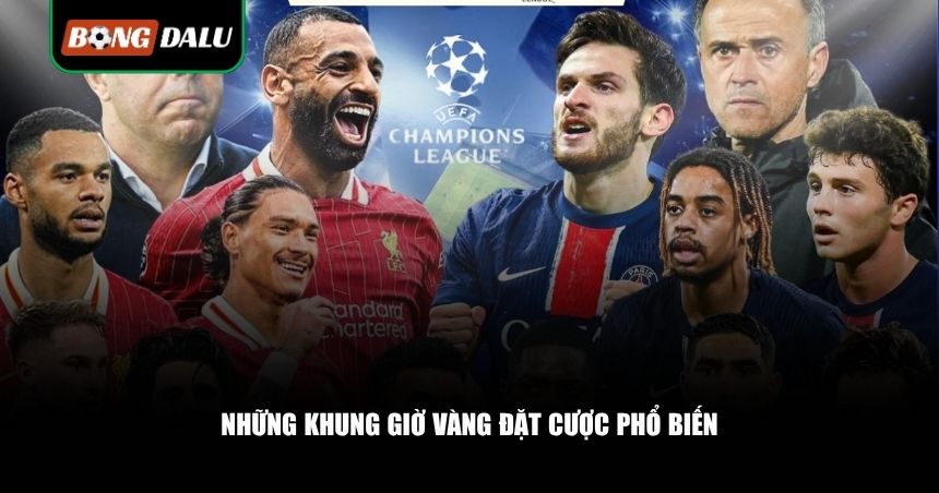 Những khung giờ vàng đặt cược phổ biến